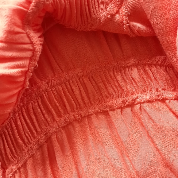 Anthropologie Maeve Bretta Gathered Orange Tank - Picture 12 of 16